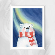 Load image into Gallery viewer, Aurora Bear Note Card - Set of 3