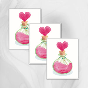 Be Mine Note Card - Set of 3