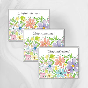 Full Bloom note card -  Set of 3