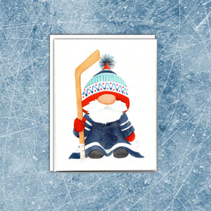 Set of Hockey Gnome note cards