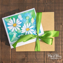 Load image into Gallery viewer, Mom&#39;s Daisies Note Card - Set of 3