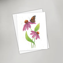 Load image into Gallery viewer, Resting Monarch Note card