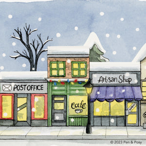 Shop Local note card