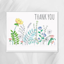Load image into Gallery viewer, Springtime Thanks Note Card