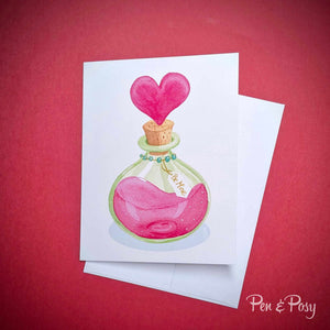 Be Mine Note Card - Set of 3
